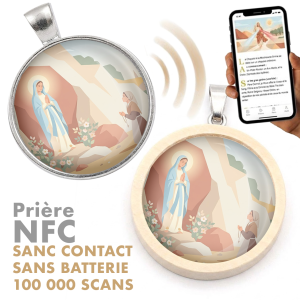 Prayer Medal: Lourdes
