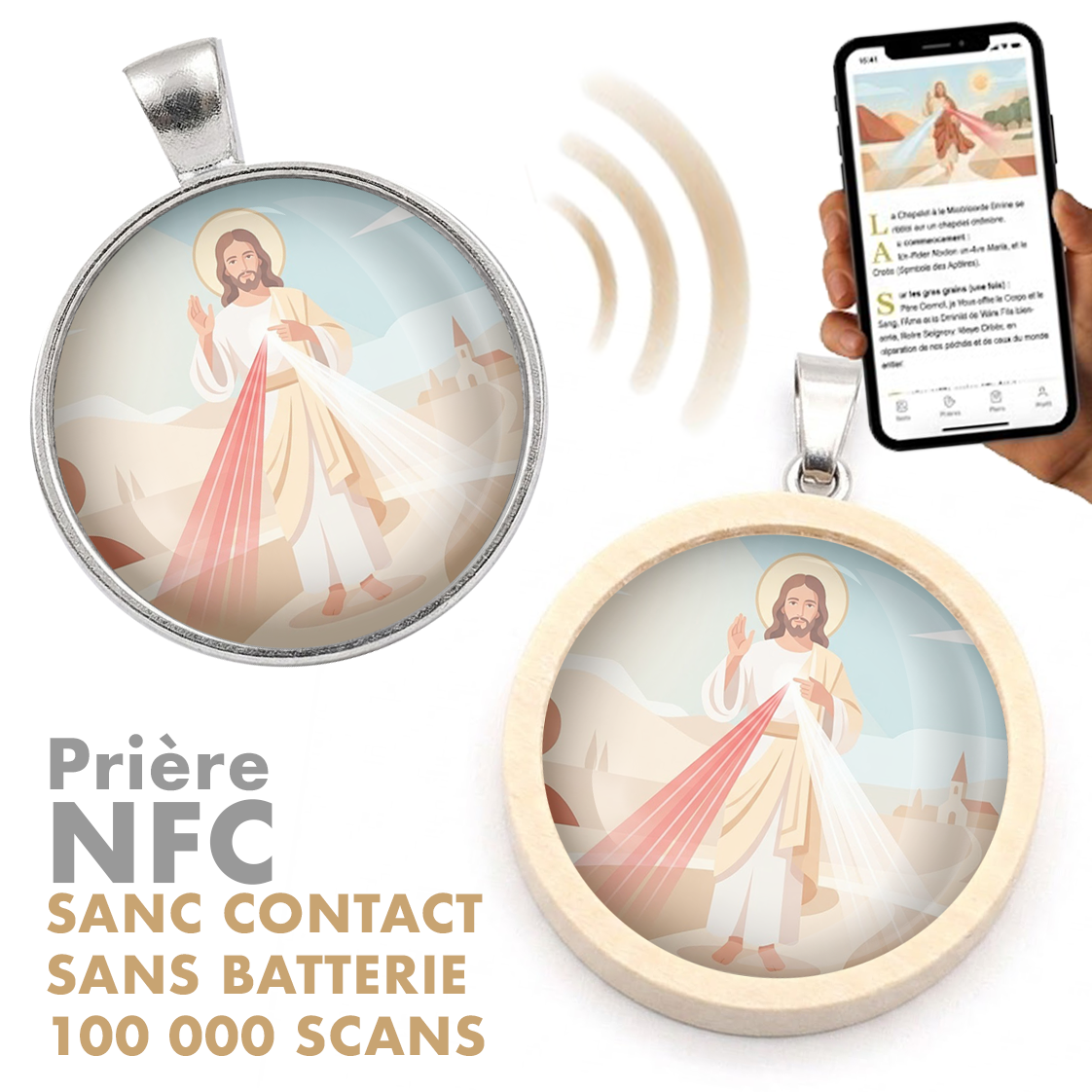 Prayer Medal: Divine Mercy