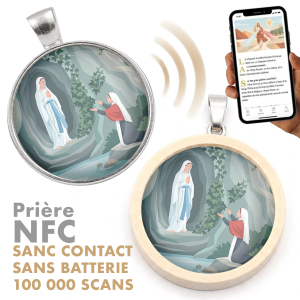 Prayer Medal: Novena to Our Lady of Lourdes