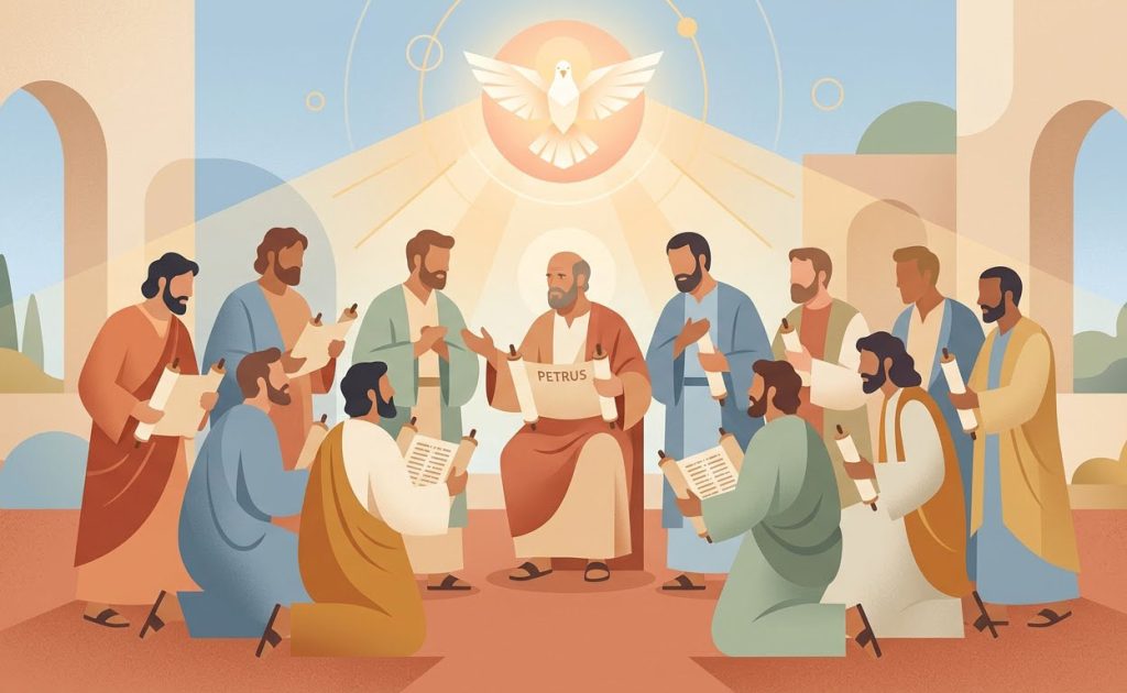 Credo - Illustration prière catholique