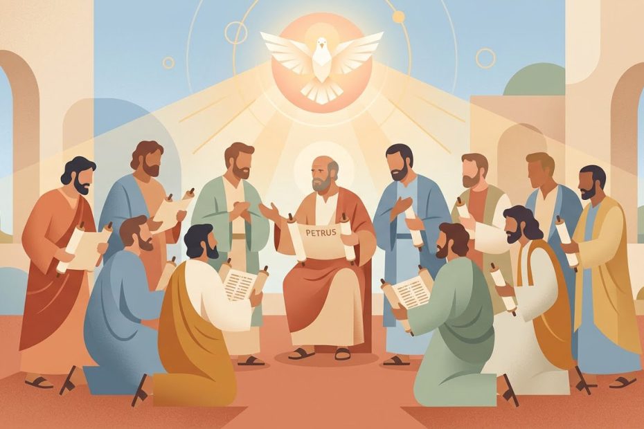Credo - Illustration prière catholique
