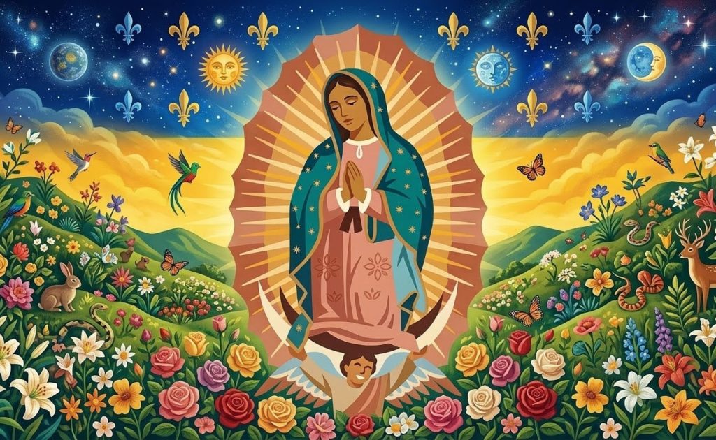 Guadalupe - Illustration prière catholique