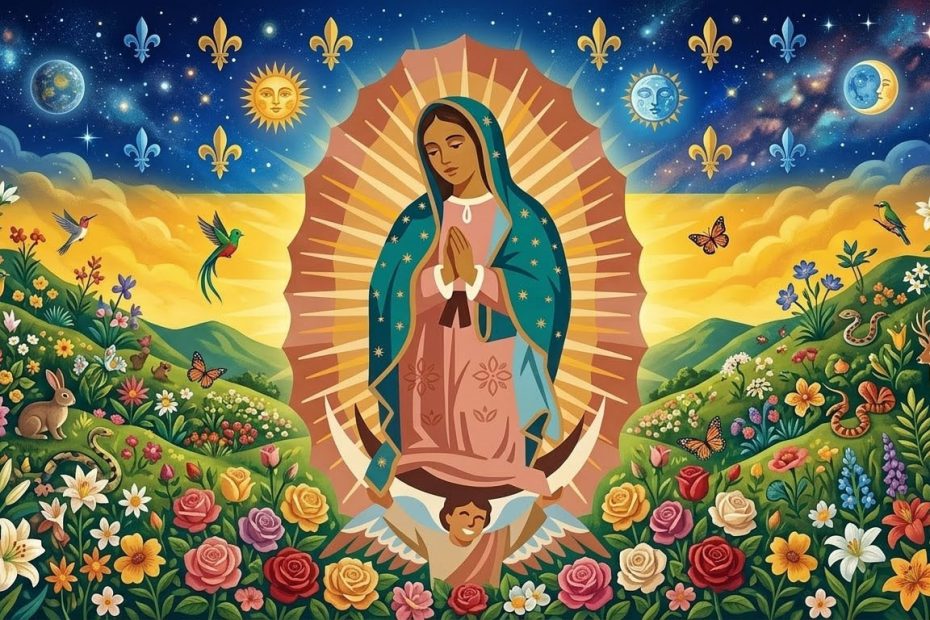 Guadalupe - Illustration prière catholique