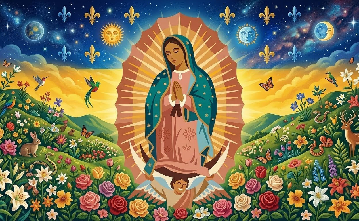 Guadalupe - Illustration prière catholique