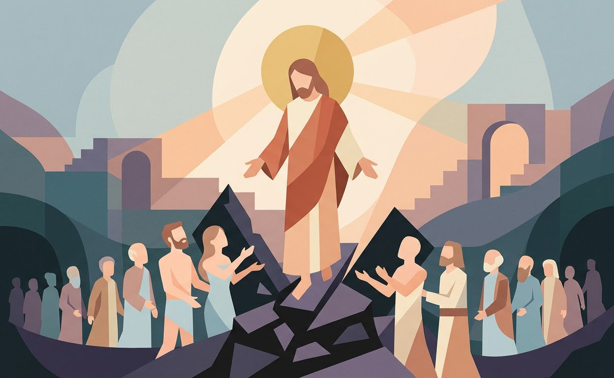 Pubblicazione - Illustration prière catholique
