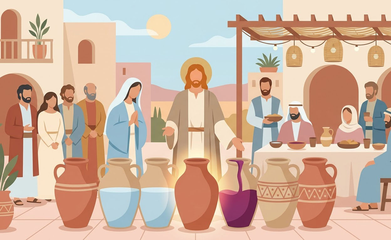 Matrimonio - Illustration prière catholique