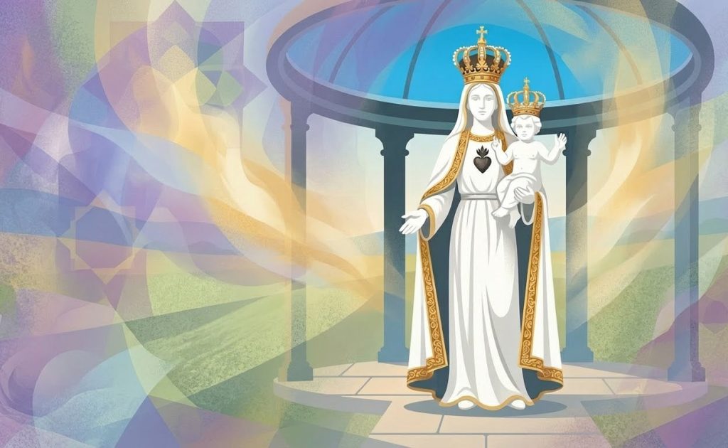 Martinique - Illustration prière catholique