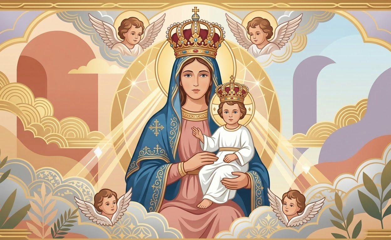 N.D. of Graces - Illustration prière catholique