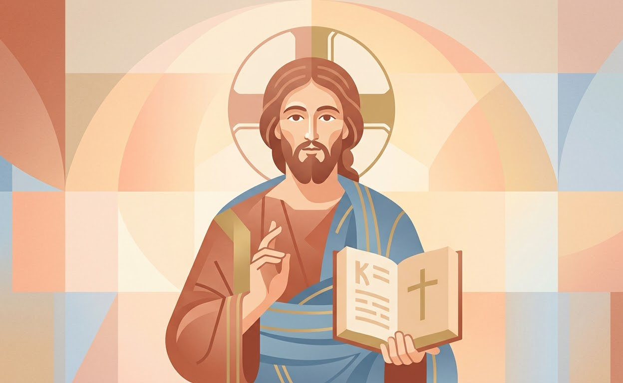 Oraciones a Jesús - Illustration prière catholique