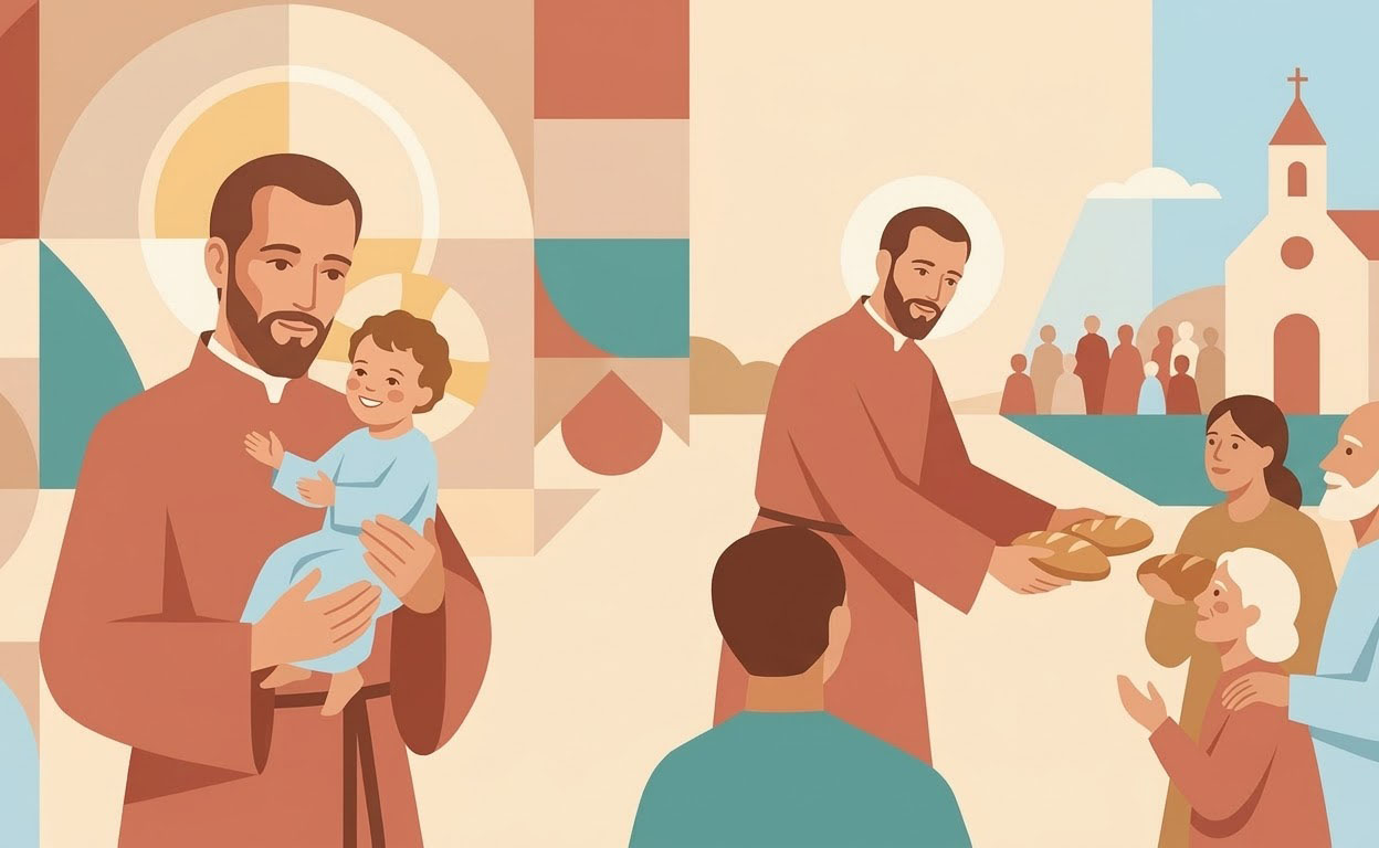 Prières pour Trouver un Emploi - Illustration prière catholique