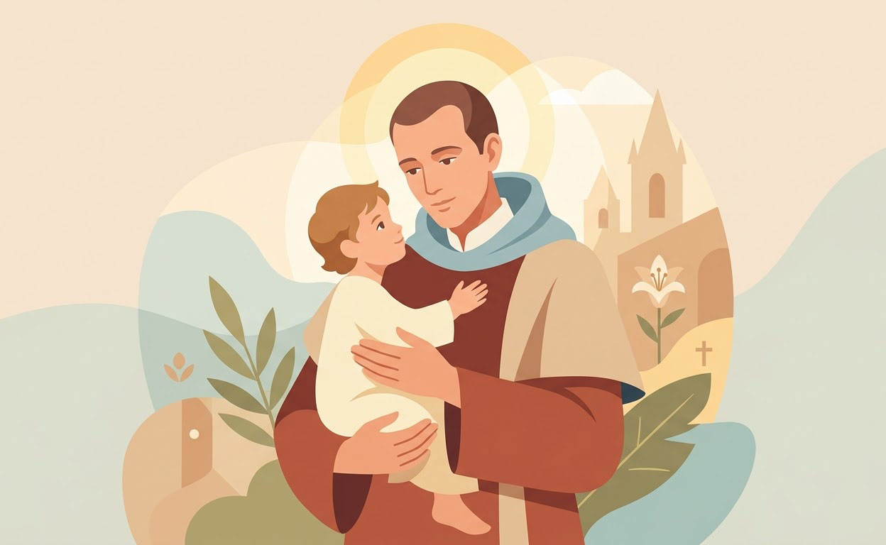Saint Gerard - Illustration prière catholique