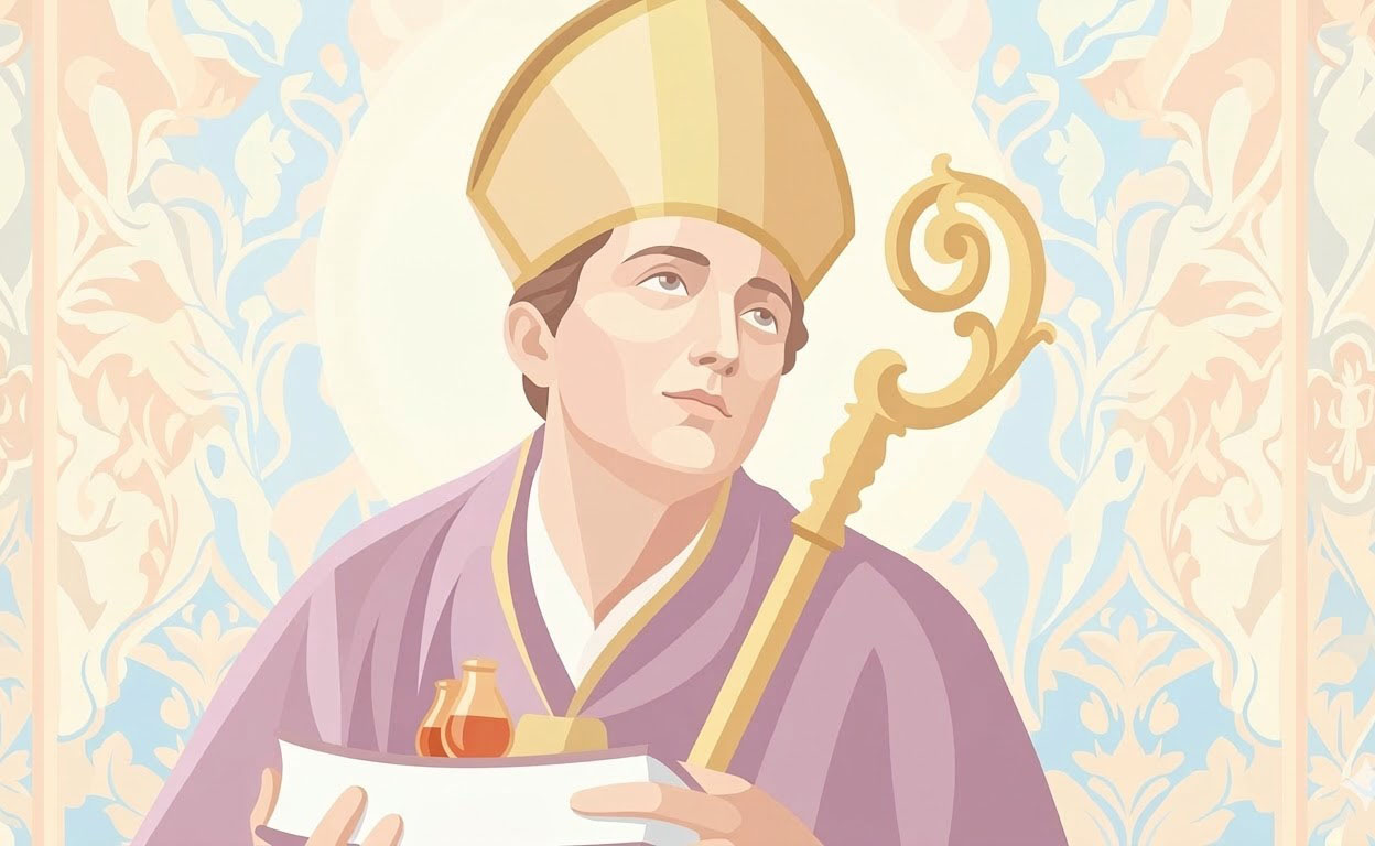 Saint January - Illustration prière catholique