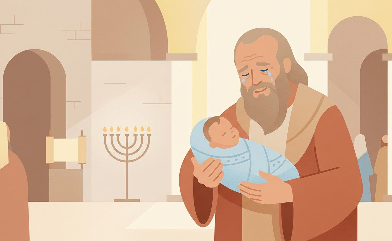 Alter und Lebensende - Illustration prière catholique